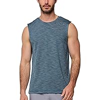 INTO THE AM Performance Muscle Tank Tops for Men S - 4XL - Workout Gym Quick Dry Fit Moisture Wicking Tanks