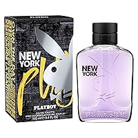 New York Eau De Toilette Spray, 3.4 Ounce Playboy New York Eau De Toilette Spray, 3.4 Ounce