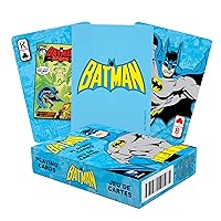 AQUARIUS DC Batman Playing Cards - Batman Themed Deck of Cards for Your Favorite Card Games - Officially Licensed DC Comics Merchandise & Collectibles