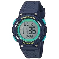 Armitron Sport Women's Digital Chronograph Resin Strap Watch, 45/7086