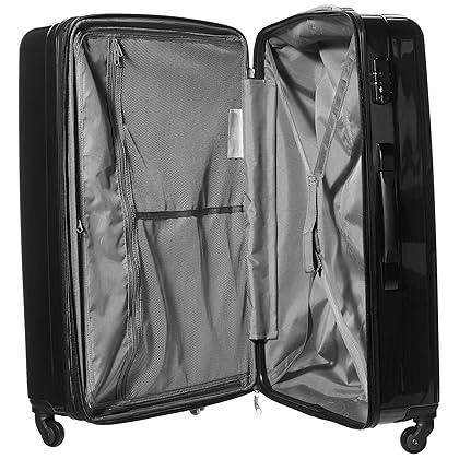 Samsonite Winfield 2 Hardside Expandable Luggage with Spinner Wheels, Checked-Large 28-Inch, Brushed Anthracite