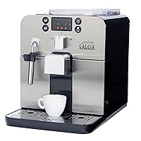 Gaggia Brera Super-Automatic Espresso Machine, Small, Black, 40 fl oz