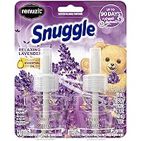 Snuggle Scented Oil Refill for Plugin Air Fresheners, Relaxing Lavender, 2 Count (Pack of 1)