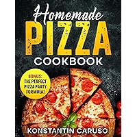 Homemade Pizza Cookbook: A Step-by-Step Guide to Crafting Mouthwatering Pizzas with Easy-to-Follow Recipes & Expert Tips for Every Taste Homemade Pizza Cookbook: A Step-by-Step Guide to Crafting Mouthwatering Pizzas with Easy-to-Follow Recipes & Expert Tips for Every Taste Paperback Kindle