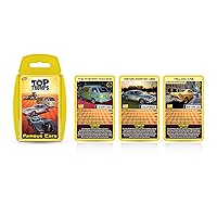 Top Trumps Famous Cars Card Game; Entertaining Educational Game for car Lovers; Features Bumblebee, Ghostbusters' Cadillac and More |Fun Family Game for Ages 6 & up