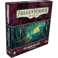 Arkham Horror The Card Game The Forgotten Age Deluxe EXPANSION - Unearth Ancient Secrets! Cooperative Living Card Game, Ages 14+, 1-4 Players, 1-2 Hour Playtime, Made by Fantasy Flight Games