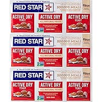 GlutenFree Active Dry Yeast, 0.25 Ounce (Pack of 9)