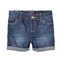 The Children's Place Baby Girls' and Toddler Jean Midi Shorts