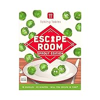 Talking Tables Christmas Themed Kids Escape Room Game Sprout Edition | Xmas Family Fun Tabletop Games to Play Over Dinner or Secret Santa Stocking Filler Present Idea