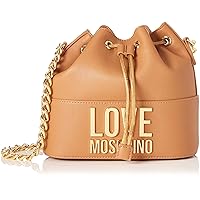 Love Moschino Women's JC4101PP1GLI0 Shoulder Bag, Camel, 12X12X12