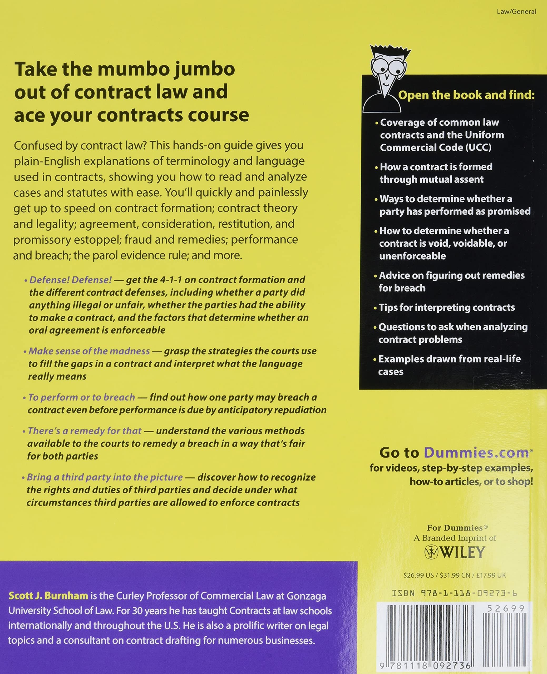 Contract Law For Dummies