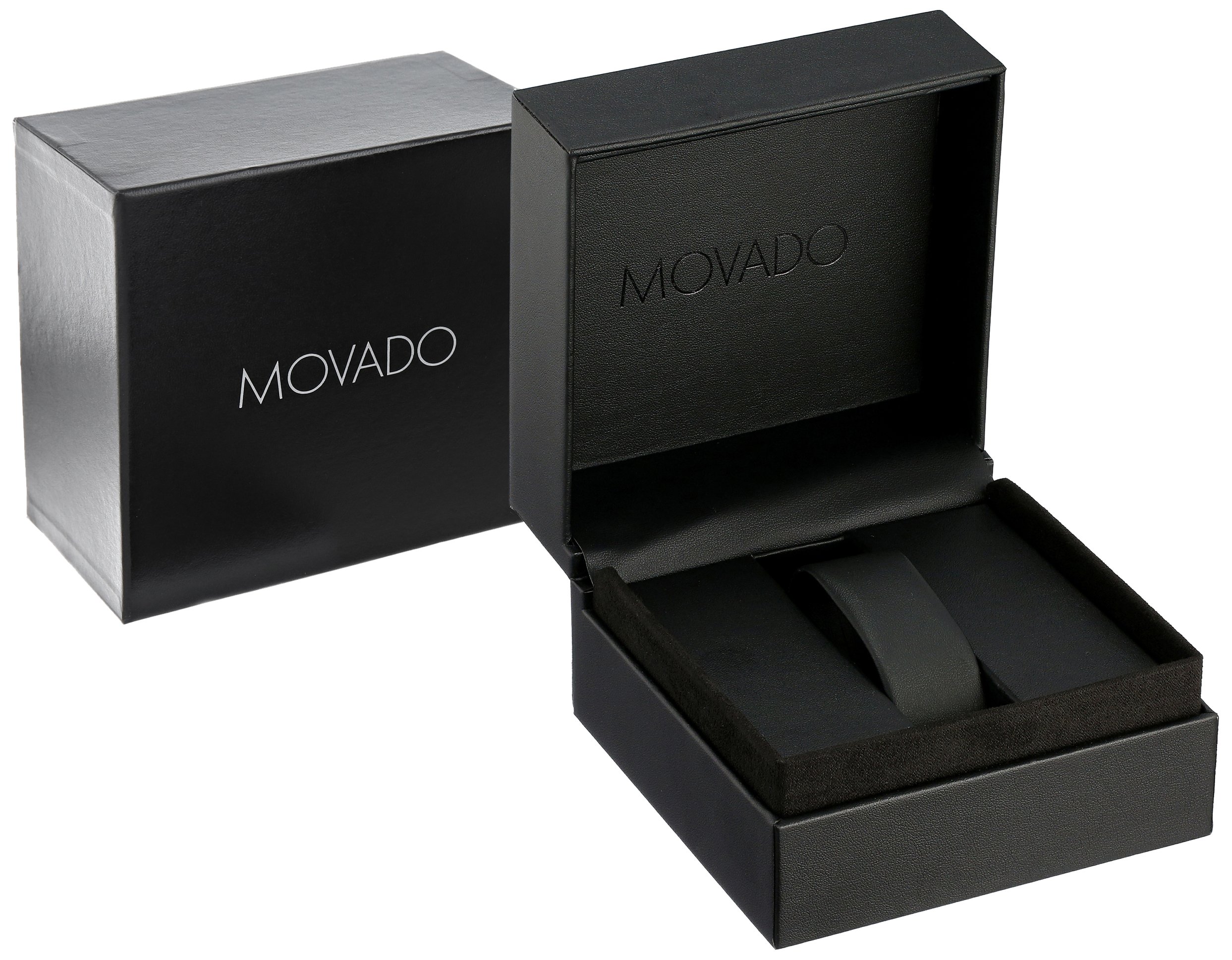 Movado Men's Swiss Quartz Stainless Steel Watch, Color: Silver-Toned (Model: 0607041)