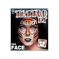 Tinsley Transfers Tiger Face Tattoo Standard
