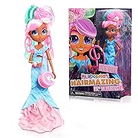 Hairmazing Prom Perfect Fashion Dolls, Dee Dee, Pink and Green Hair, Kids Toys for Ages 3 Up by Just Play