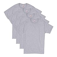 Men's Essentials T-shirt Pack, Crewneck Cotton T-shirts for Men