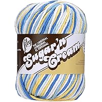 Lily Sugar'n Cream Super Size Ombres Yarn, 3 oz, Sunkissed, 1 Ball