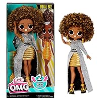 LOL Surprise OMG Royal Bee Fashion Doll with Multiple Surprises Including Transforming Fashions and Fabulous Accessories – Great Gift for Kids Ages 4+