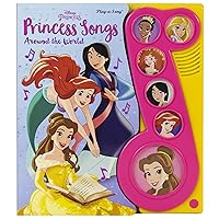 Disney Princess Belle, Mulan, and More! - Princess Songs Around the World Sound Book - PI Kids Disney Princess Belle, Mulan, and More! - Princess Songs Around the World Sound Book - PI Kids Board book