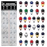 Franklin Sports NHL Goalie Mask Tracker - Micro Mask Tracking - all 32 teams available - Seattle Kraken