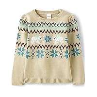 Gymboree Girls' and Toddler Long Sleeve Sweaters, ice Skate Bears, 6