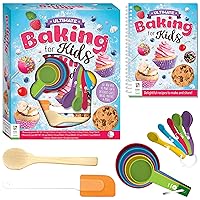 Hinkler Ultimate Baking for Kids Kit - Cookbooks for Kids - Cooking with Children - Baking Utensils and Guides - Children's Hobbies - Learn to Bake - Baking for Kids Aged 8 to 12, Medium