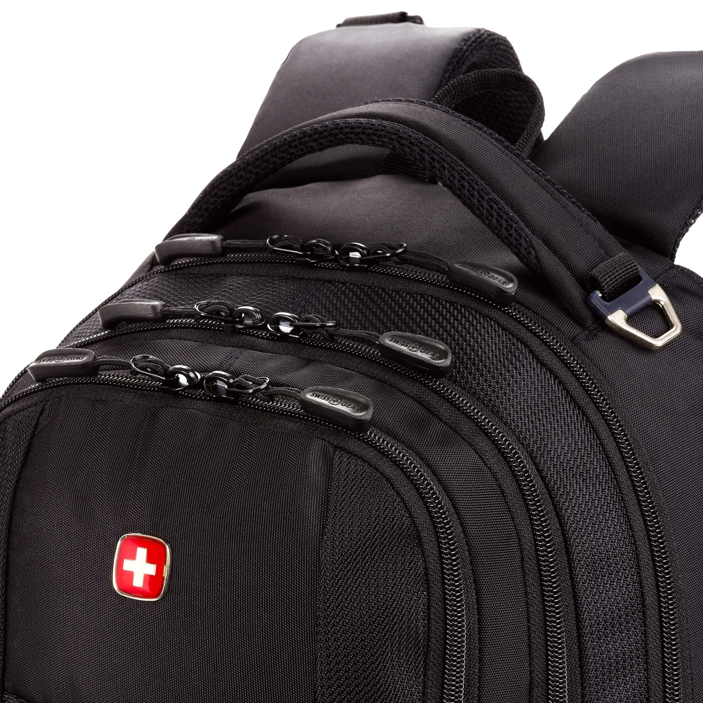 SwissGear Cecil 5505 Laptop Backpack, Black, 18-Inch