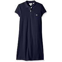 Lacoste Girls Cotton Polo Dress