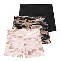 Lucky & Me - Amira Girls High Waist Dance Shorts - Gymnastics & Dancewear 3 Pack