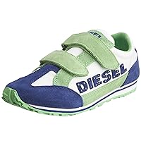 Diesel Toddler/Little Kid Vintage Ice Cool Diesel Strap K Sneaker,Lime Green,1 M US Little Kid