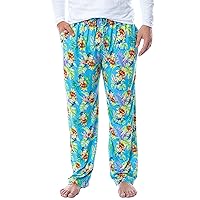 Despicable Me Mens' Minions Tropical Tossed Print Sleep Pajama Pants