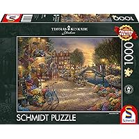 Schmidt Spiele 59917 Thomas Kinkade Amsterdam Jigsaw Puzzle 1000 Piece