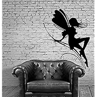 Fairy Wings Fairytales Pixie Kids Cartoon Magic Wall Sticker Vinyl Decal (m008)