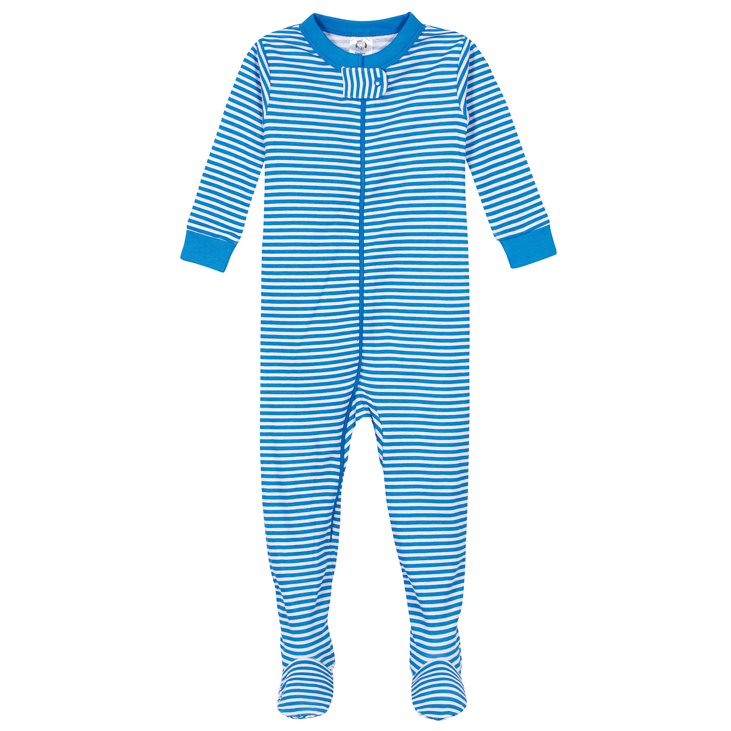 Gerber Baby Boys' 4-Pack Footed Pajamas