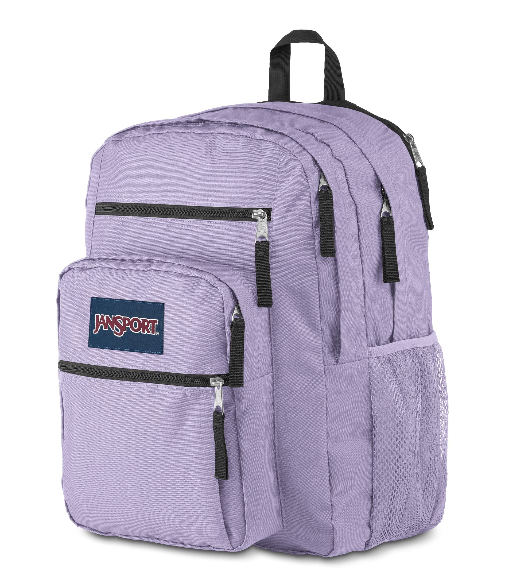 JanSport Big Laptop Backpack for College - High-Quality Computer Bag with 2 Compartments, Ergonomic Shoulder Straps, 15” Laptop Sleeve, Haul Handle - Book Rucksack, Pastel Lilac