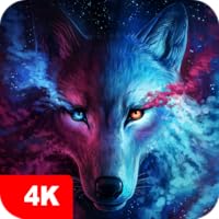 Wolf Wallpapers and Backgrounds apps 4k
