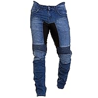 Men's Motorbike Motorcycle jeans Reinforced denim with Protective Lining JOGGERS 