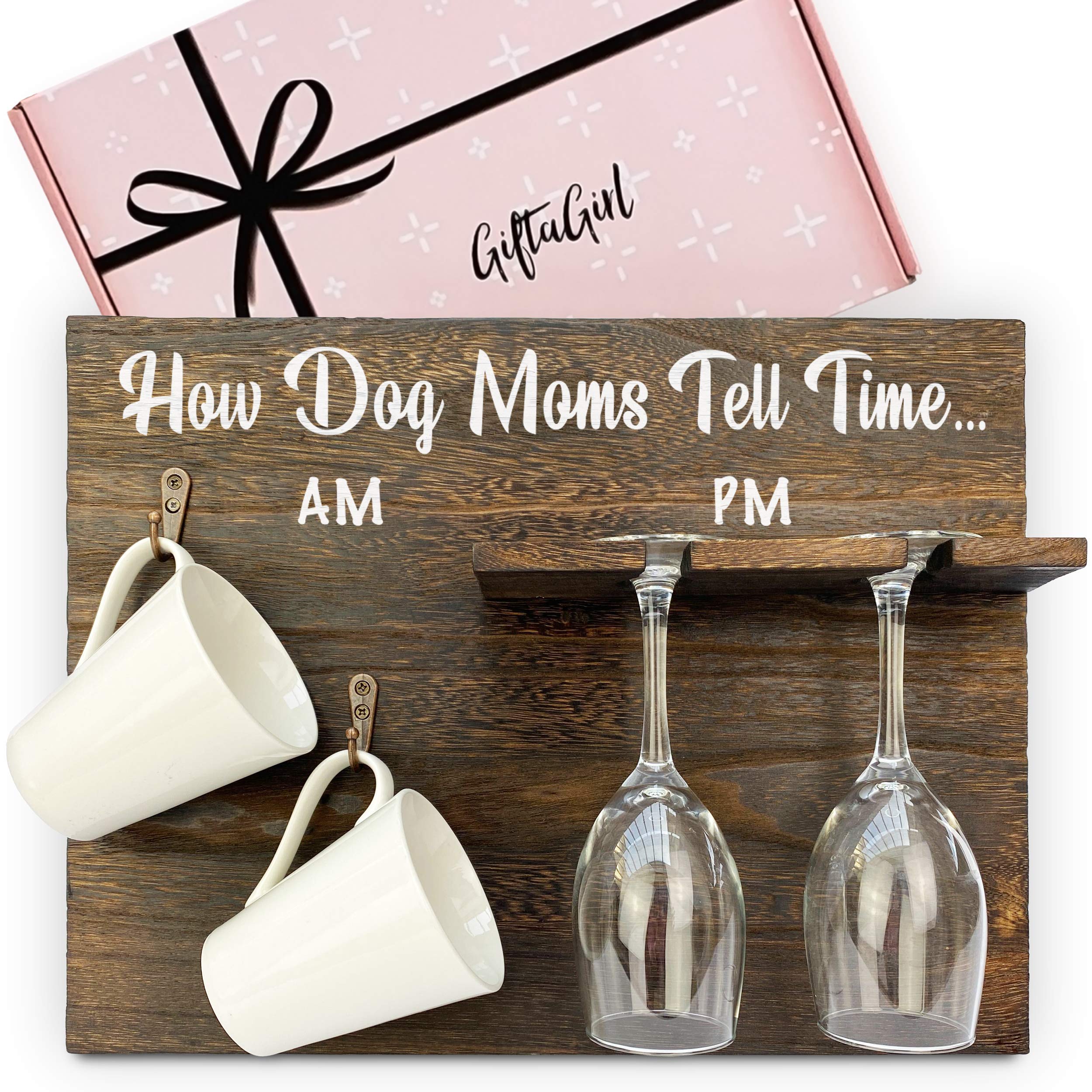 GIFTAGIRL Dog Mom Mothers Day or Birthday Gifts - Sarcastic Yes, but Fun Dog Mom Gifts for Mothers Day or Birthday, they are Perfect for any Occasi...