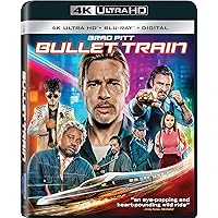 Bullet Train [4K UHD] [Blu-ray] Bullet Train [4K UHD] [Blu-ray] 4K Blu-ray DVD