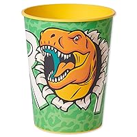 American Greetings Dinosaur Birthday Party Supplies, Reusable Party Cups (16 oz, 8-Count)