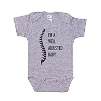 Chiropractor Onesie/I'm A Well Adjusted Baby/Physical Therapy Bodysuit