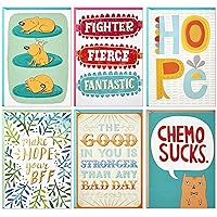Hallmark Shoebox Cancer Support Card Assortment (6 Cards with Envelopes) (1499RZG1002)