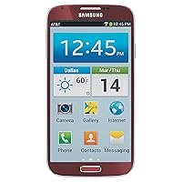 Galaxy S4 SGH-i337 4G Cell Phone, 16GB, Red, AT&T