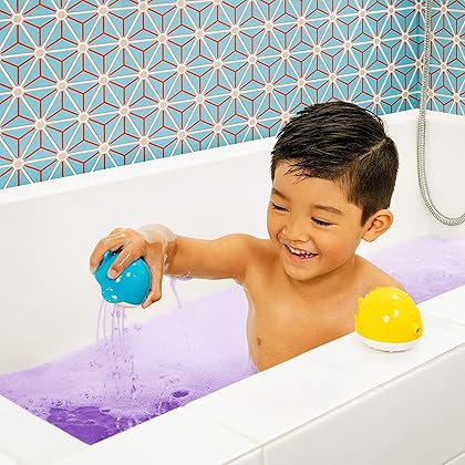 Munchkin® Color Buddies™ Moisturizing Bath Water Color Tablets & 2 Toy Dispensers, 20 Tablets