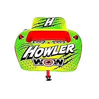 Wow World of Watersports Howler Inflatable Cockpit Towable Tube for Boating