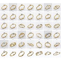 Set of 42 Ring Wax Patterns for Lost Wax Casting Jewelry/Main Stone 3 mm