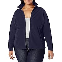 Amazon Essentials Women's Classic-Fit Full-Zip Polar Soft Fleece Jacket (Available in Plus Size), Navy, 2X
