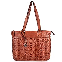 Genuine Leather Women's Tote Handbags, Satchel Purse Ladies Shoulder Bags with Top Handle