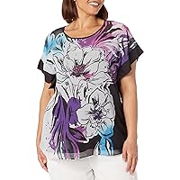 Avenue Women's Plus Size Top Hazel Placement