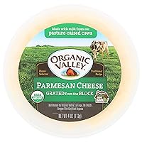 Organic Valley Grated Organic Parmesan Cheese