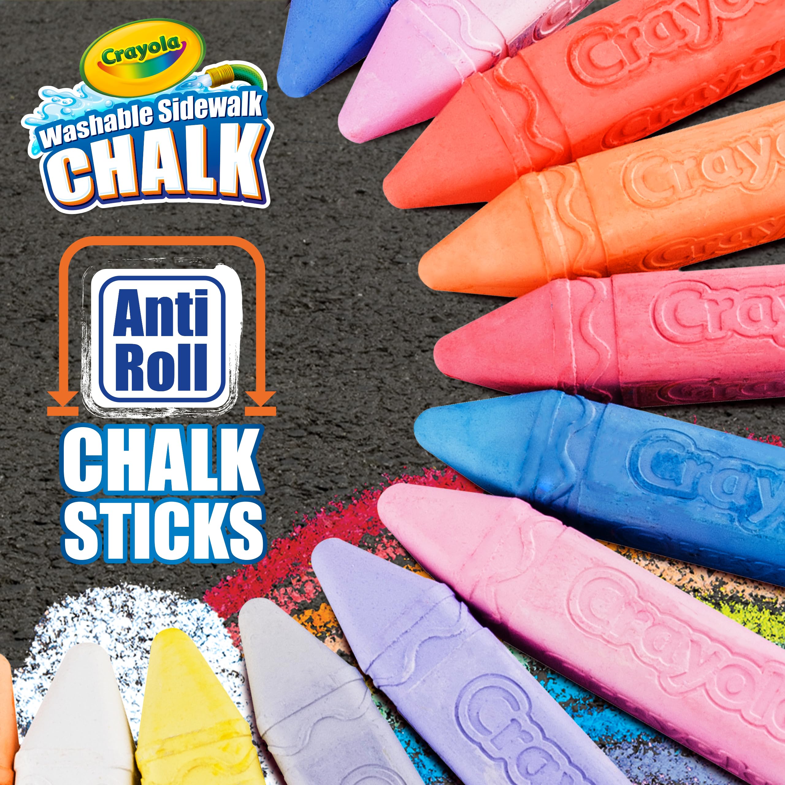 Crayola 24-Count Sidewalk Chalk